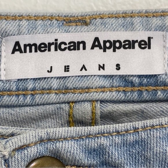 American Apparel High Waist Mom Jeans 31 - Picture 3 of 8